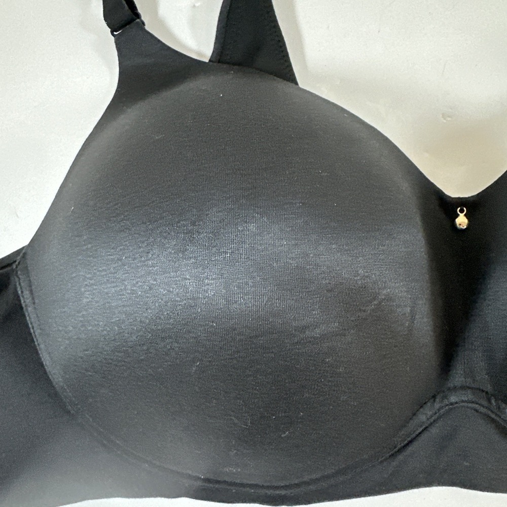 Cacique Lane Bryant Womans Bra Black Unlined Full Coverage No Wire 42C - Picture 7 of 16